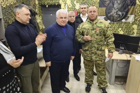 Делегация КПРФ во главе с Казбеком Тайсаевым посетили Луганск
