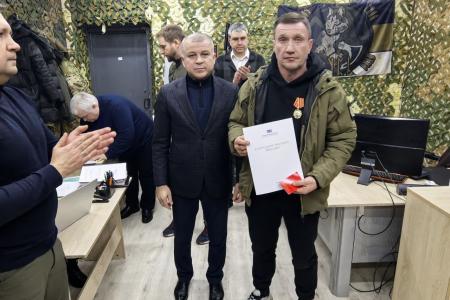 Делегация КПРФ во главе с Казбеком Тайсаевым посетили Луганск