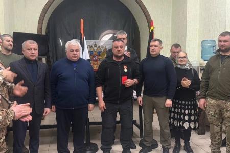 Делегация КПРФ во главе с Казбеком Тайсаевым посетили Луганск