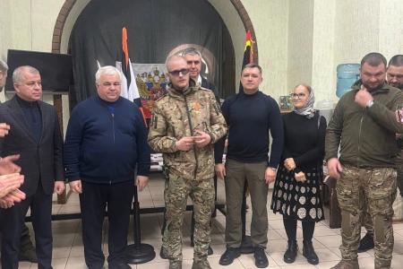 Делегация КПРФ во главе с Казбеком Тайсаевым посетили Луганск