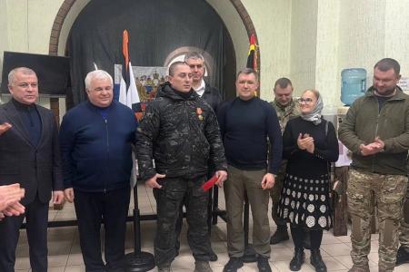 Делегация КПРФ во главе с Казбеком Тайсаевым посетили Луганск