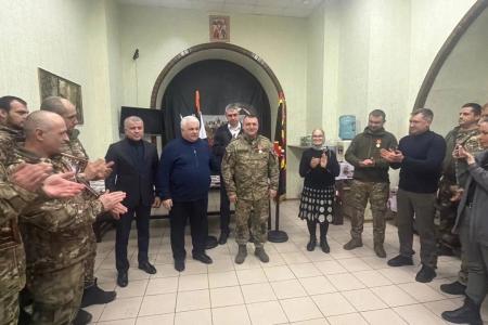 Делегация КПРФ во главе с Казбеком Тайсаевым посетили Луганск