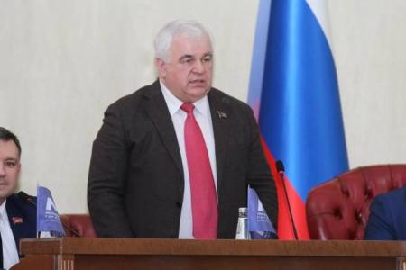 Делегация КПРФ во главе с Казбеком Тайсаевым прибыла в Донецк