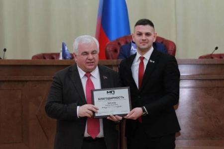 Делегация КПРФ во главе с Казбеком Тайсаевым прибыла в Донецк
