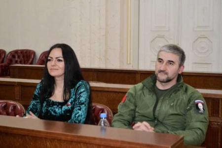 Делегация КПРФ во главе с Казбеком Тайсаевым прибыла в Донецк