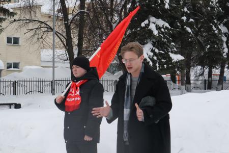 В Пензе прошла акция против блокировок мессенджеров