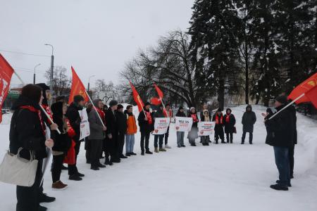 В Пензе прошла акция против блокировок мессенджеров