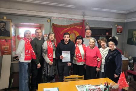 Коммунисты Самарской области отметили 108-ю годовщину Советской Армии и Военно-морского флота