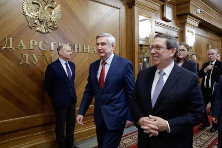Состоялась встреча Ивана Мельникова и Министра иностранных дел Кубы Бруно Родригеса Паррильи