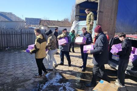 Место встречи – Луганск. Воронежские коммунисты в рамках гуманитарной миссии посетили Луганскую Народную Республику