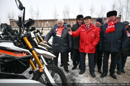 150-й гуманитарный, праздничный конвой от КПРФ ушел из Подмосковья