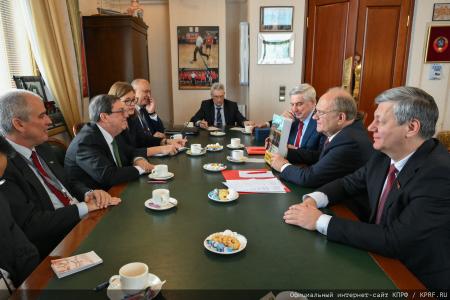 Состоялась встреча руководства КПРФ с главой МИД Кубы Бруно Родригесом Паррилья