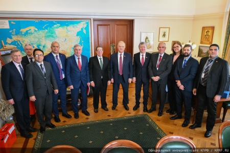Состоялась встреча руководства КПРФ с главой МИД Кубы Бруно Родригесом Паррилья