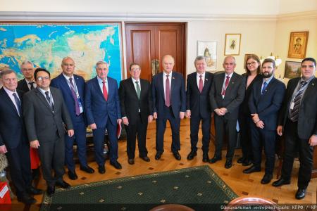 Состоялась встреча руководства КПРФ с главой МИД Кубы Бруно Родригесом Паррилья