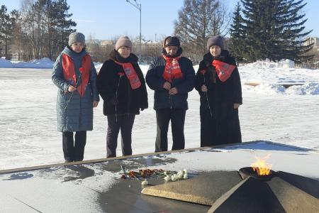Коммунисты Забайкалья почтили память павших в Сталинградской битве