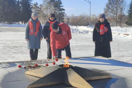 Коммунисты Забайкалья почтили память павших в Сталинградской битве