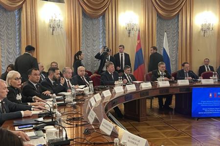 Владимир Кашин выступил на заседании Комиссии по сотрудничеству Федерального Собрания РФ и Великого Государственного Хурала Монголии