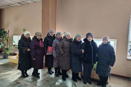 Забайкальский край. Нерчинские коммунисты поздравили горожан с Днём защитника Отечества