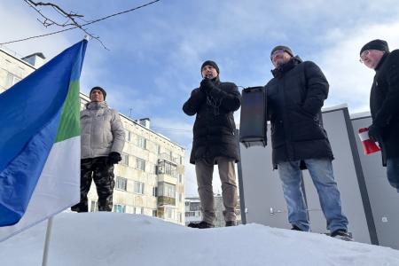Республика Коми. Мороз и административный ресурс не сломили – жители п.г.т. Жешарт вышли на митинг за национализацию комбината