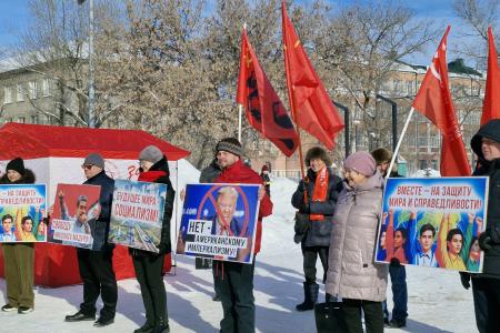 Липецк: «Вместе – на защиту мира и справедливости»!