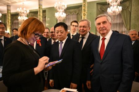 Геннадий Зюганов и Иван Мельников приняли участие в приёме, проведенном Посольством КНР в России