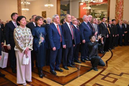 Геннадий Зюганов и Иван Мельников приняли участие в приёме, проведенном Посольством КНР в России