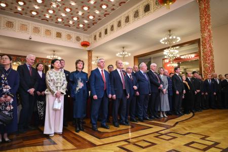 Геннадий Зюганов и Иван Мельников приняли участие в приёме, проведенном Посольством КНР в России