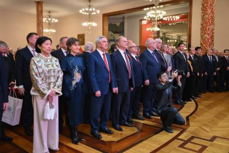 Геннадий Зюганов и Иван Мельников приняли участие в приёме, проведенном Посольством КНР в России