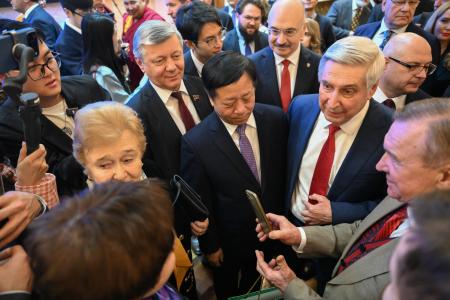 Геннадий Зюганов и Иван Мельников приняли участие в приёме, проведенном Посольством КНР в России