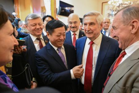 Геннадий Зюганов и Иван Мельников приняли участие в приёме, проведенном Посольством КНР в России