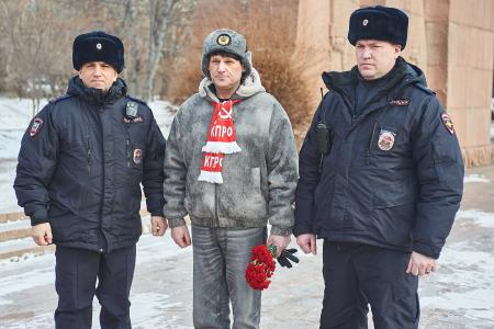 «Клянемся делом Сталина»: Красноярск вспоминал вождя в 73-ю годовщину его смерти