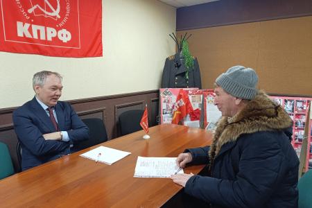 Леонид Калашников провел работу в своем округе
