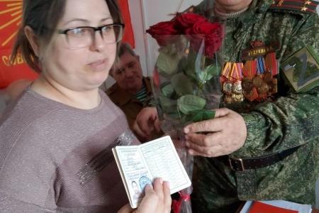 Рязанские коммунисты поздравили женщин-общественниц и своих боевых соратниц с Международным женским Днём