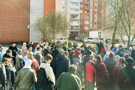 Олег Лебедев продолжает массовые встречи с жителями города Твери