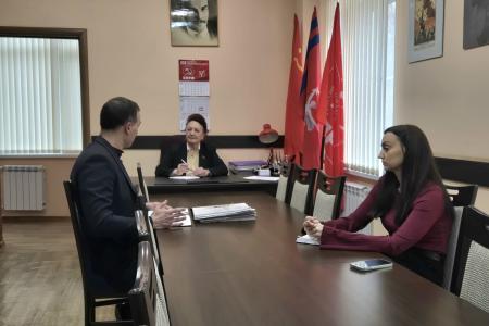 Волгоградская область. Депутаты-коммунисты провели Единый день приема граждан