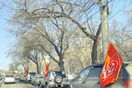 Самарская область. Крупнейшие города региона приняли участие во Всероссийском патриотическом автопробеге «Красные крылья Победы»