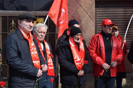 В Дагестане почтили память И. В. Сталина
