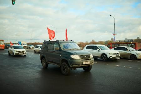 В Нижнем Новгороде состоялся патриотический автопробег КПРФ «Красные крылья Победы», посвященный 35-летию референдума о сохранении СССР