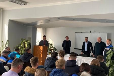 Встреча депутата-коммуниста Алексея Корниенко с коллективом Южно-Сахалинской ТЭЦ