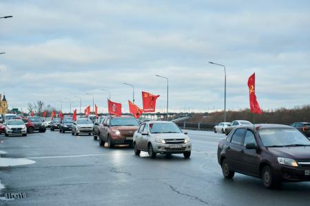В Нижнем Новгороде состоялся патриотический автопробег КПРФ «Красные крылья Победы», посвященный 35-летию референдума о сохранении СССР