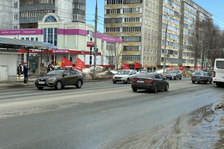 Марий Эл. Патриотический автопробег «Красные крылья Победы» в Йошкар-Оле