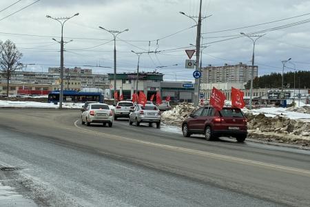 Марий Эл. Патриотический автопробег «Красные крылья Победы» в Йошкар-Оле