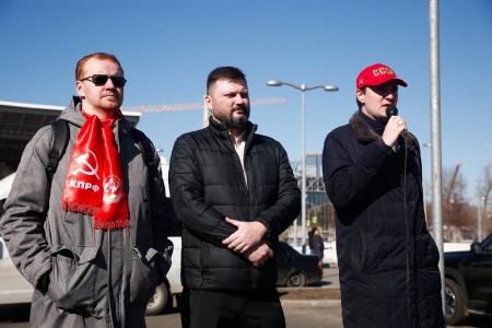 На улицах столицы «Красные крылья Победы»