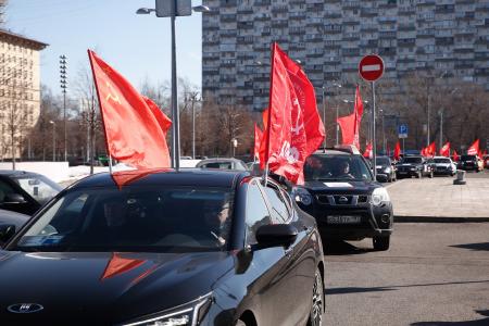 На улицах столицы «Красные крылья Победы»