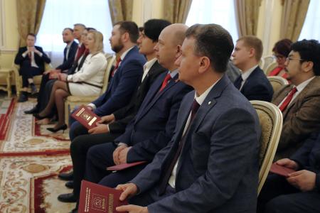 Дмитрий Новиков на вручении дипломов в Центре политической учёбы КПРФ: Победа приходит к тем, кто умеет бороться за доверие масс
