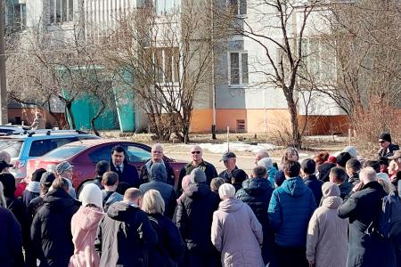 Олег Лебедев продолжает массовые встречи с жителями города Твери