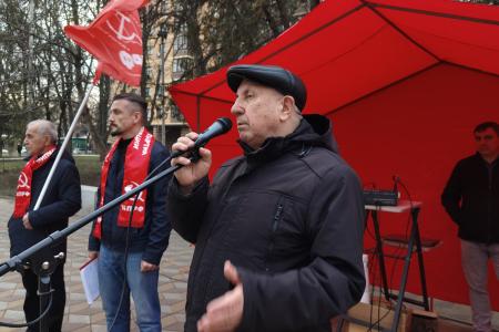«Воля народа — закон для власти!»: В Ростове-на-Дону прошёл митинг к 35-летию Референдума о сохранении СССР