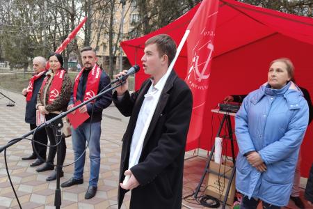 «Воля народа — закон для власти!»: В Ростове-на-Дону прошёл митинг к 35-летию Референдума о сохранении СССР