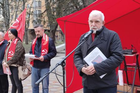 «Воля народа — закон для власти!»: В Ростове-на-Дону прошёл митинг к 35-летию Референдума о сохранении СССР