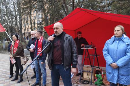 «Воля народа — закон для власти!»: В Ростове-на-Дону прошёл митинг к 35-летию Референдума о сохранении СССР
